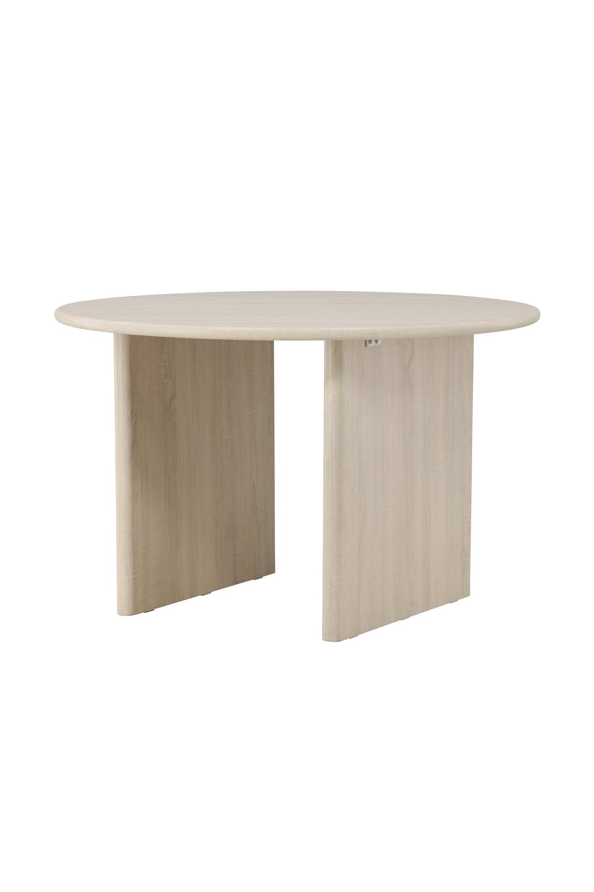 Björholmen runder Esstisch - white - wash/MDF - Runde Esstische - ALVAHOME