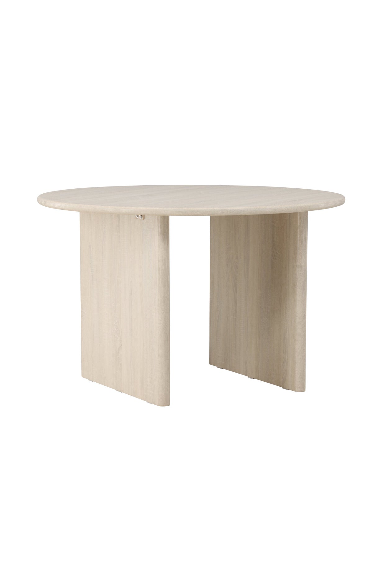 Björholmen runder Esstisch - white - wash/MDF - Runde Esstische - ALVAHOME