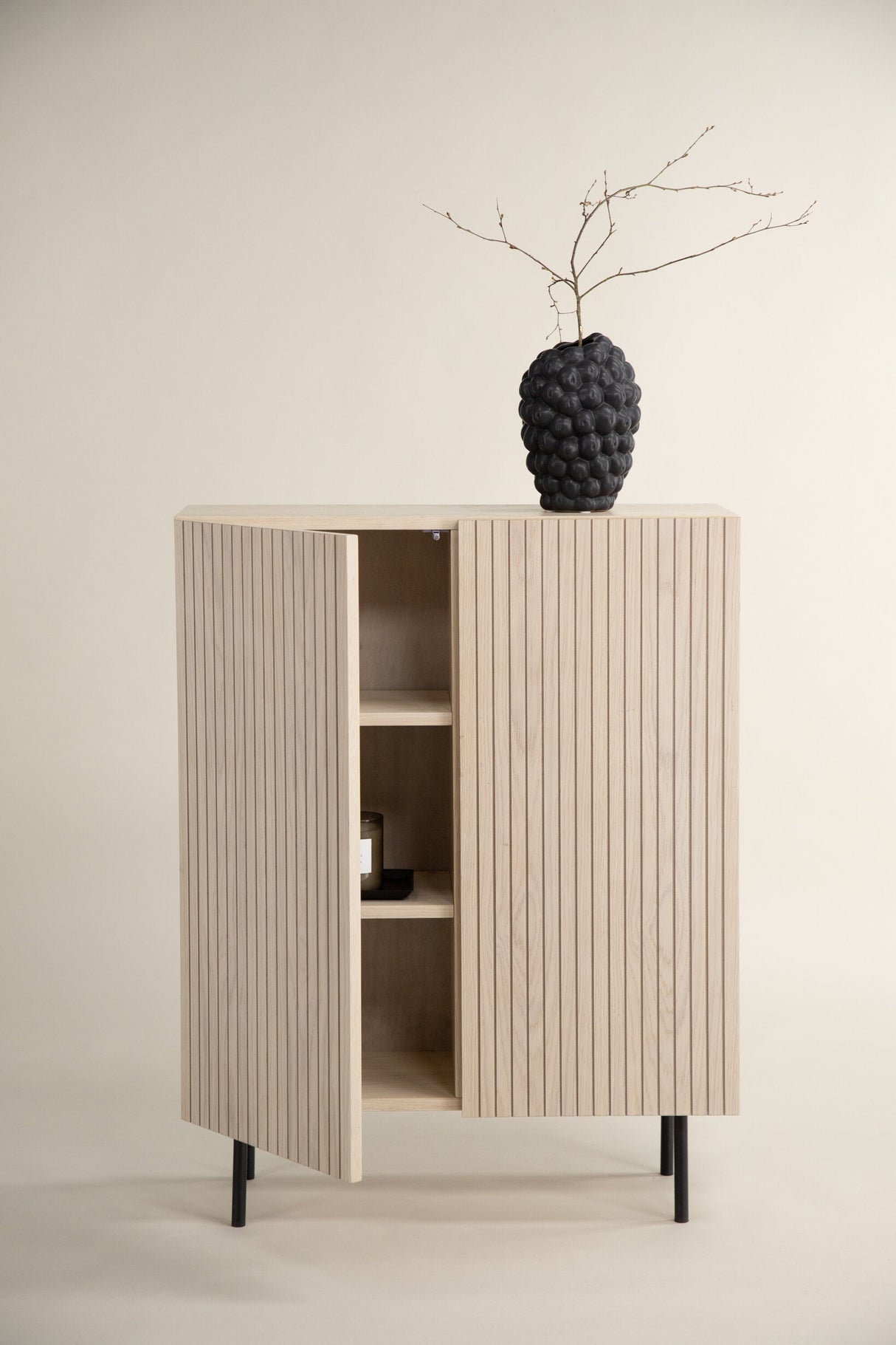 Björkön Schrank - white - wash/MDF - Schränke - ALVAHOME