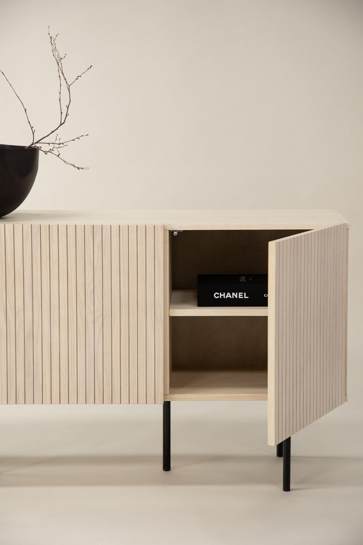 Björkön Schrank - white - wash/MDF - Schränke - ALVAHOME