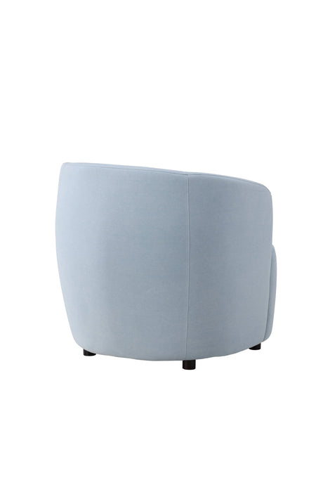 Bobbo Sessel - blau/Polyester - Leinen - Sessel - ALVAHOME