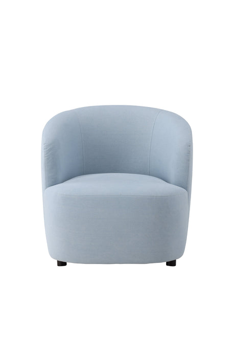 Bobbo Sessel - blau/Polyester - Leinen - Sessel - ALVAHOME