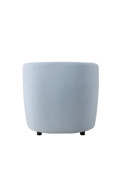 Bobbo Sessel - blau/Polyester - Leinen - Sessel - ALVAHOME