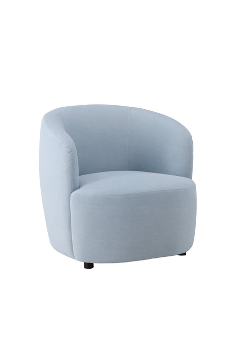 Bobbo Sessel - blau/Polyester - Leinen - Sessel - ALVAHOME