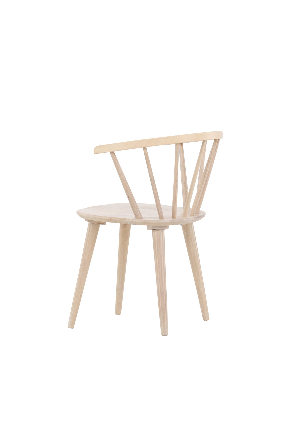 Bobby Esszimmerstuhl - white - wash/Gummiholz - Essstühle - ALVAHOME