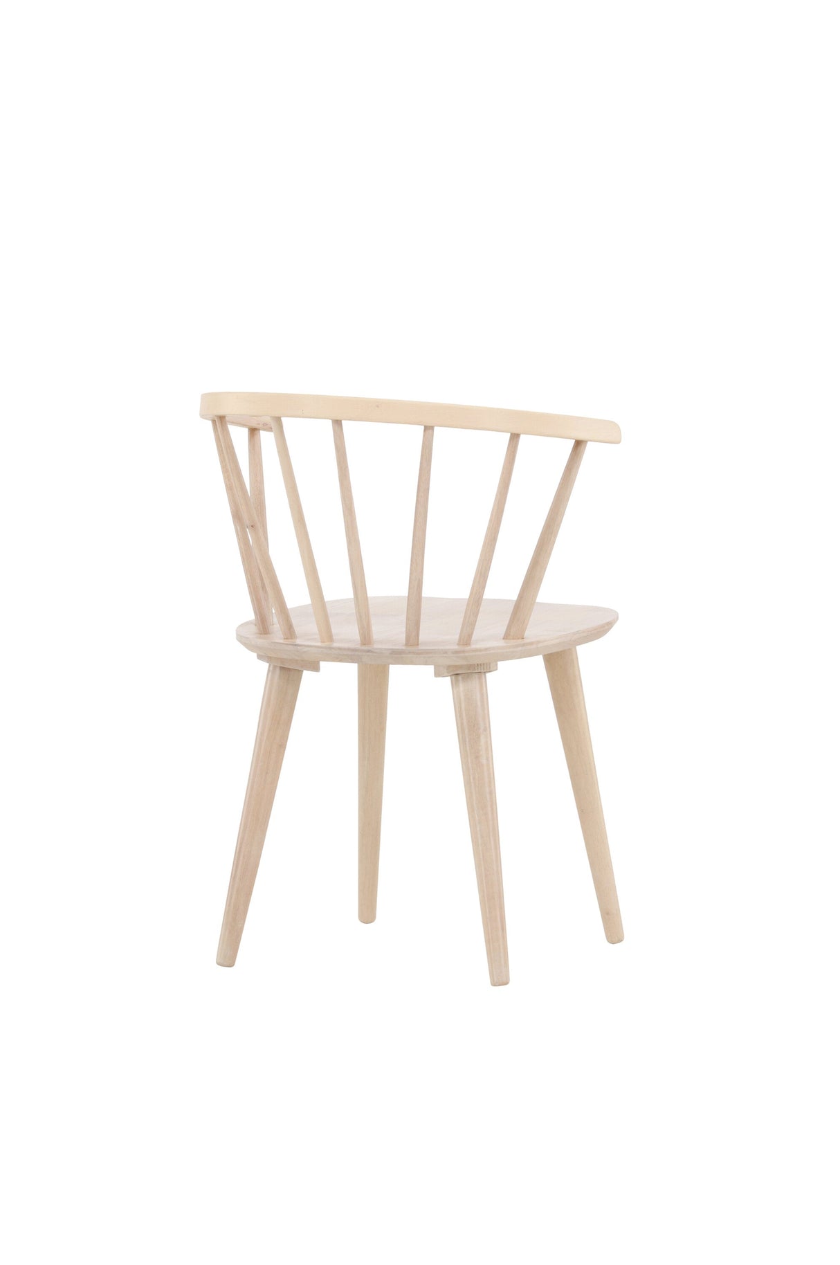 Bobby Esszimmerstuhl - white - wash/Gummiholz - Essstühle - ALVAHOME