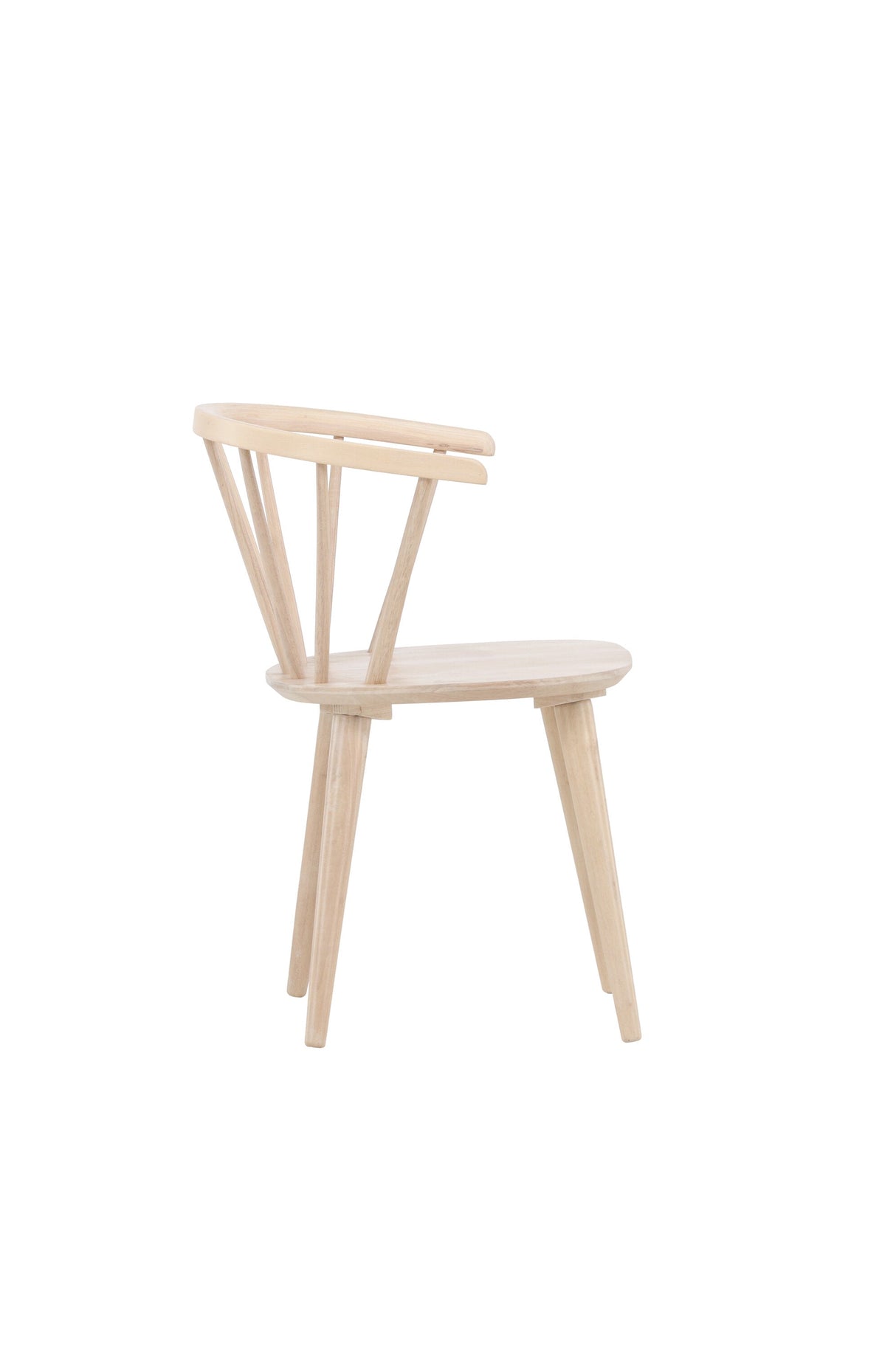 Bobby Esszimmerstuhl - white - wash/Gummiholz - Essstühle - ALVAHOME