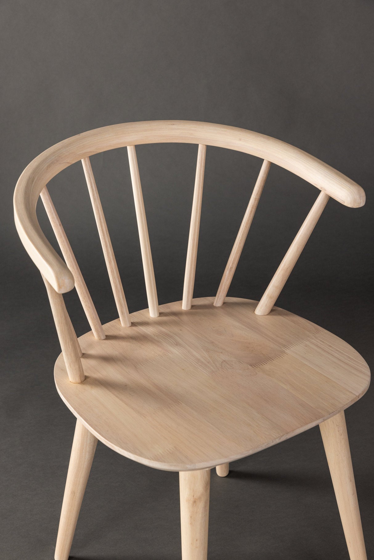 Bobby Esszimmerstuhl - white - wash/Gummiholz - Essstühle - ALVAHOME