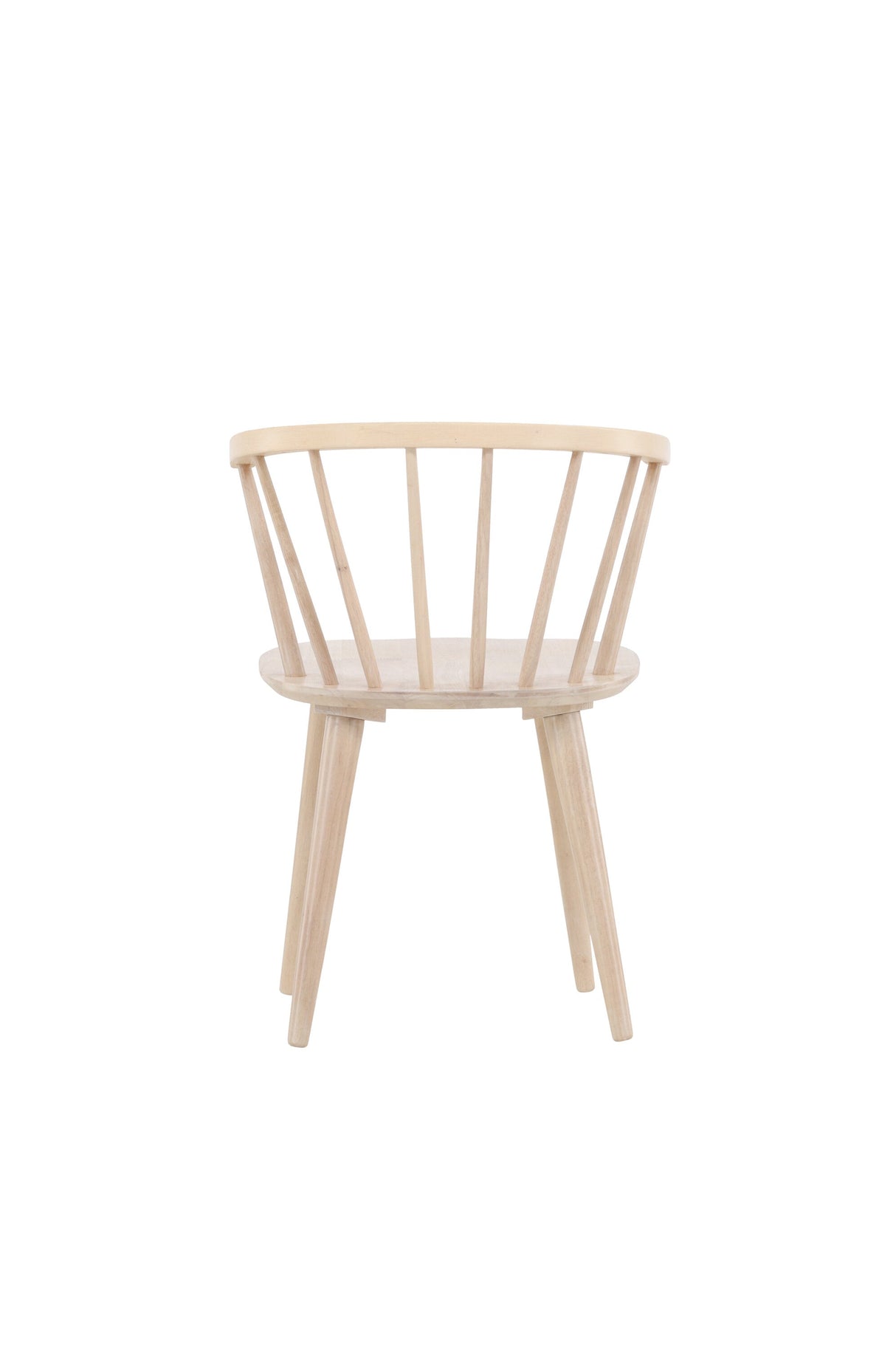 Bobby Esszimmerstuhl - white - wash/Gummiholz - Essstühle - ALVAHOME