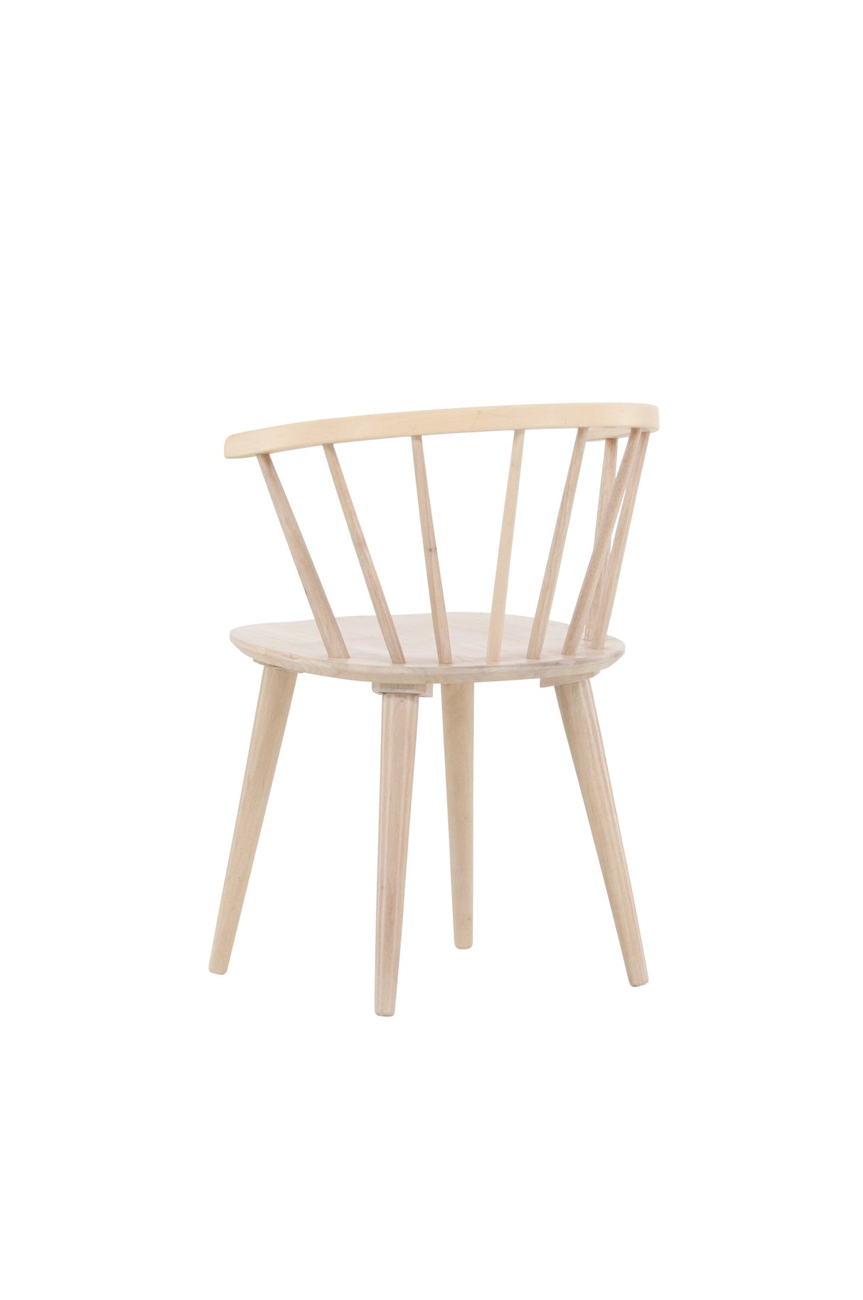 Bobby Esszimmerstuhl - white - wash/Gummiholz - Essstühle - ALVAHOME
