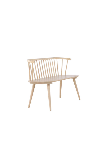 Bobby Sitzbank - white - wash/Gummiholz - Sitzbänke - ALVAHOME
