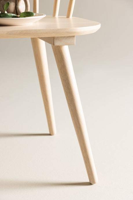 Bobby Sitzbank - white - wash/Gummiholz - Sitzbänke - ALVAHOME