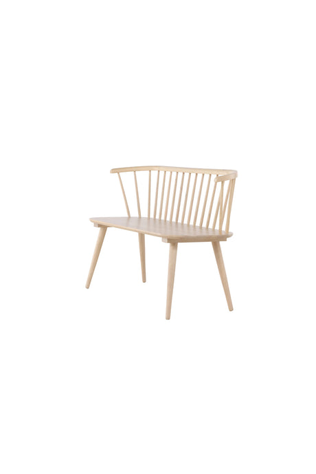 Bobby Sitzbank - white - wash/Gummiholz - Sitzbänke - ALVAHOME