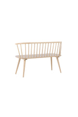 Bobby Sitzbank - white - wash/Gummiholz - Sitzbänke - ALVAHOME