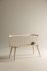 Bobby Sitzbank - white - wash/Gummiholz - Sitzbänke - ALVAHOME