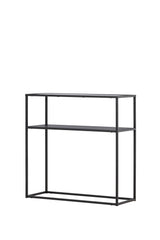 Bogóta Beistelltisch - schwarz/Stahl - Beistelltische - ALVAHOME