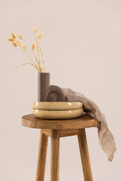 Bohus Hocker - natur/Teak - Hocker - ALVAHOME