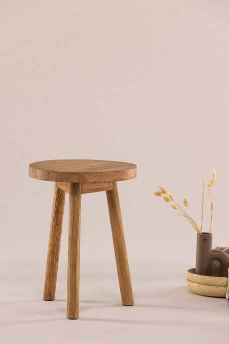 Bohus Hocker - natur/Teak - Hocker - ALVAHOME