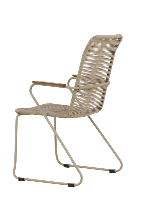 Bois Outdoor - Essstuhl - beige/Stahl - Outdoor - Essstühle - ALVAHOME