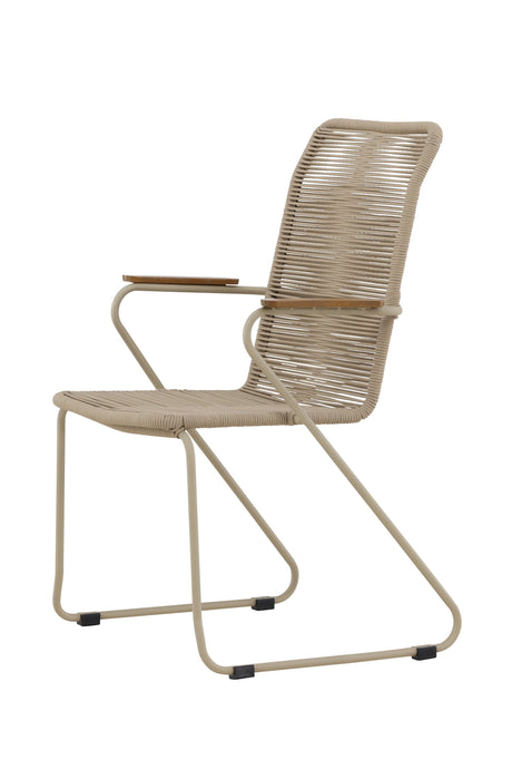 Bois Outdoor - Essstuhl - beige/Stahl - Outdoor - Essstühle - ALVAHOME