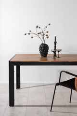 Bois Outdoor - Esstisch rechteckig - natur/Aluminum - Outdoor - Esstische (rechteckig) - ALVAHOME