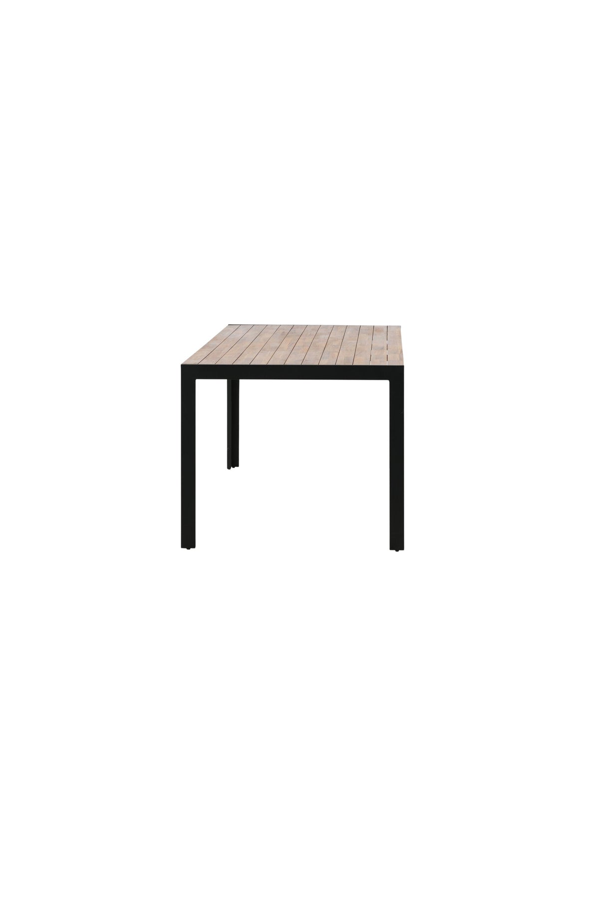 Bois Outdoor - Esstisch rechteckig - natur/Aluminum - Outdoor - Esstische (rechteckig) - ALVAHOME