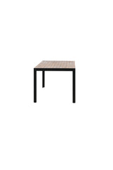 Bois Outdoor - Esstisch rechteckig - natur/Aluminum - Outdoor - Esstische (rechteckig) - ALVAHOME
