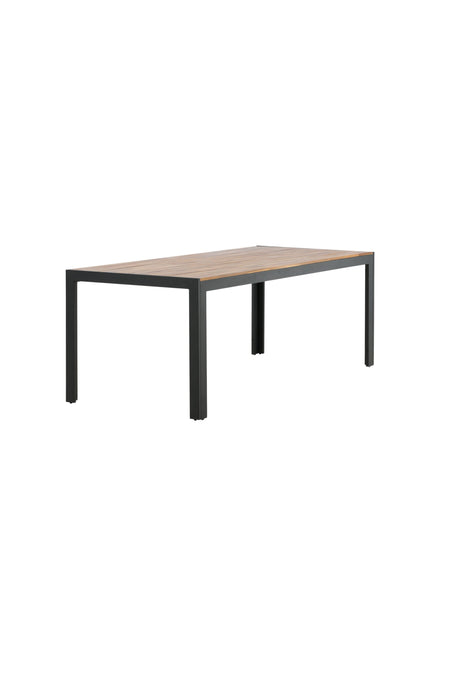 Bois Outdoor - Esstisch rechteckig - natur/Aluminum - Outdoor - Esstische (rechteckig) - ALVAHOME