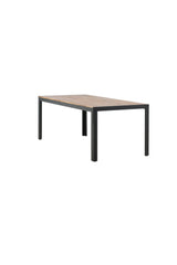 Bois Outdoor - Esstisch rechteckig - natur/Aluminum - Outdoor - Esstische (rechteckig) - ALVAHOME