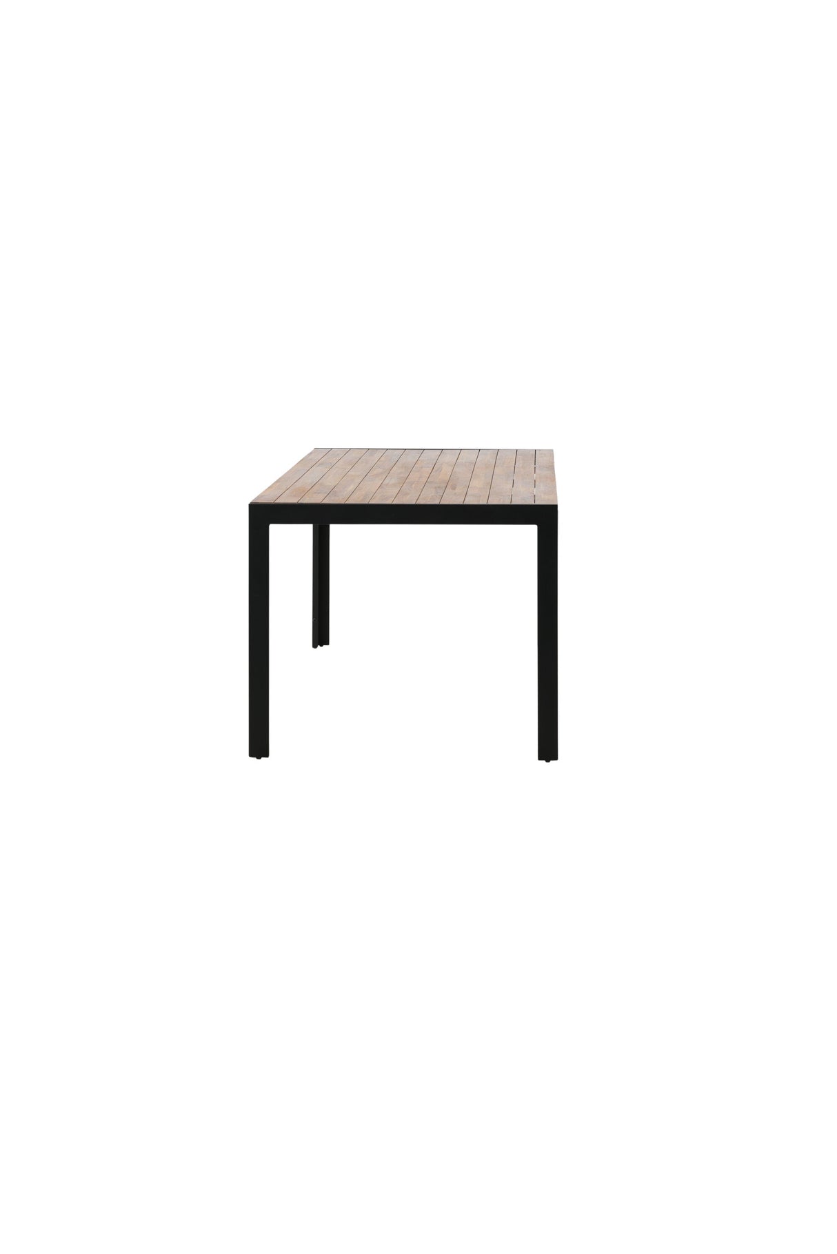 Bois Outdoor - Esstisch rechteckig - natur/Aluminum - Outdoor - Esstische (rechteckig) - ALVAHOME