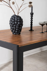 Bois Outdoor - Esstisch rechteckig - natur/Aluminum - Outdoor - Esstische (rechteckig) - ALVAHOME