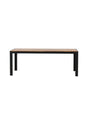 Bois Outdoor - Esstisch rechteckig - natur/Aluminum - Outdoor - Esstische (rechteckig) - ALVAHOME
