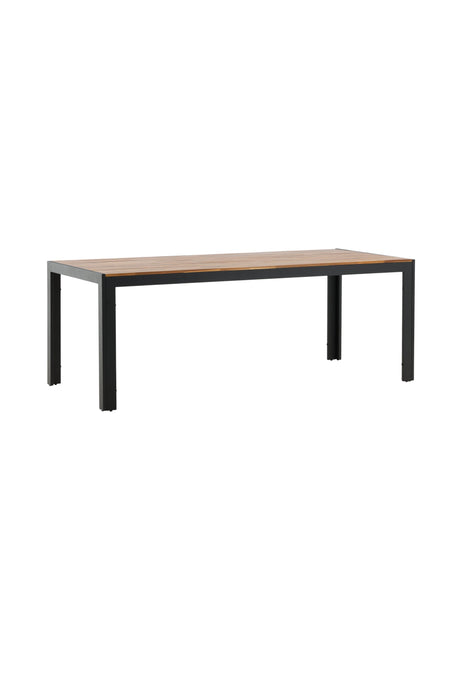 Bois Outdoor - Esstisch rechteckig - natur/Aluminum - Outdoor - Esstische (rechteckig) - ALVAHOME