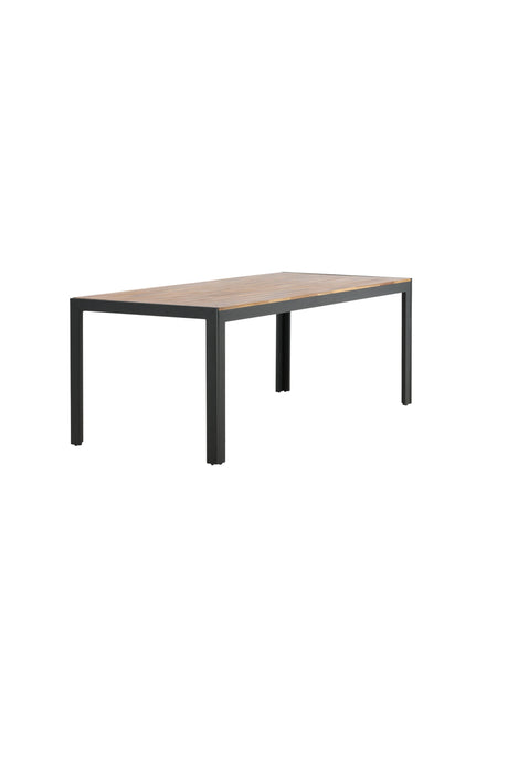 Bois Outdoor - Esstisch rechteckig - natur/Aluminum - Outdoor - Esstische (rechteckig) - ALVAHOME