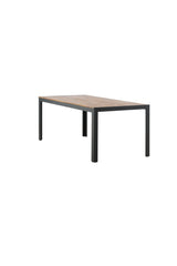 Bois Outdoor - Esstisch rechteckig - natur/Aluminum - Outdoor - Esstische (rechteckig) - ALVAHOME