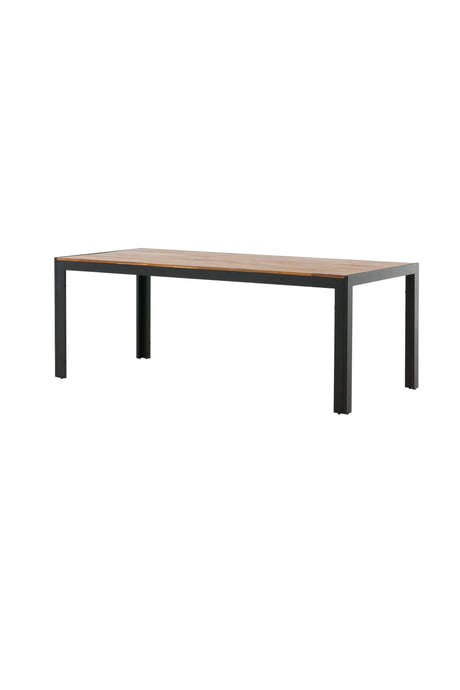 Bois Outdoor - Esstisch rechteckig - natur/Aluminum - Outdoor - Esstische (rechteckig) - ALVAHOME