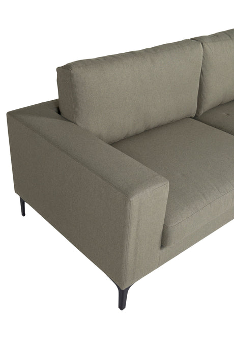 Bolero 3 - Sitzer Sofa - grün/Polyester - 3 - Sitzer Sofas - ALVAHOME