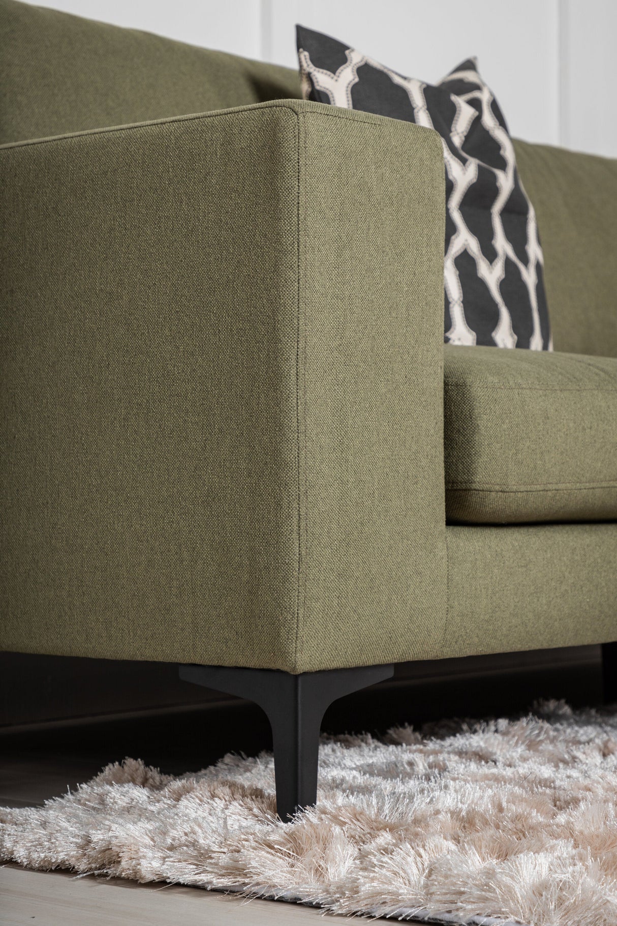 Bolero 3 - Sitzer Sofa - grün/Polyester - 3 - Sitzer Sofas - ALVAHOME