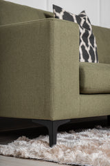 Bolero 3 - Sitzer Sofa - grün/Polyester - 3 - Sitzer Sofas - ALVAHOME