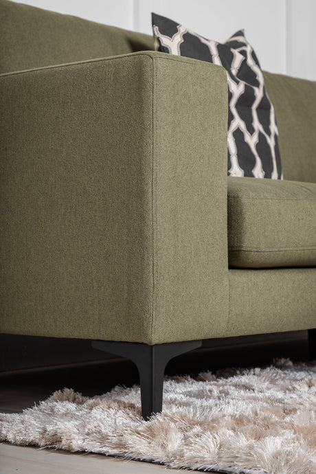 Bolero 3 - Sitzer Sofa - grün/Polyester - 3 - Sitzer Sofas - ALVAHOME