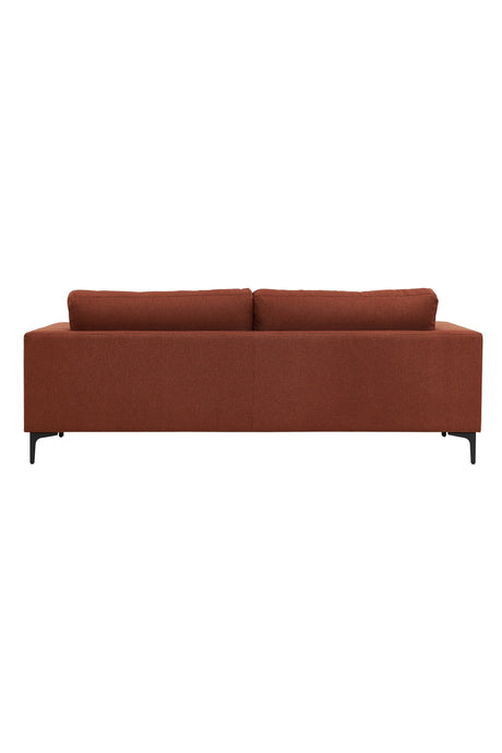 Bolero 3 - Sitzer Sofa - rot/Polyester - 3 - Sitzer Sofas - ALVAHOME