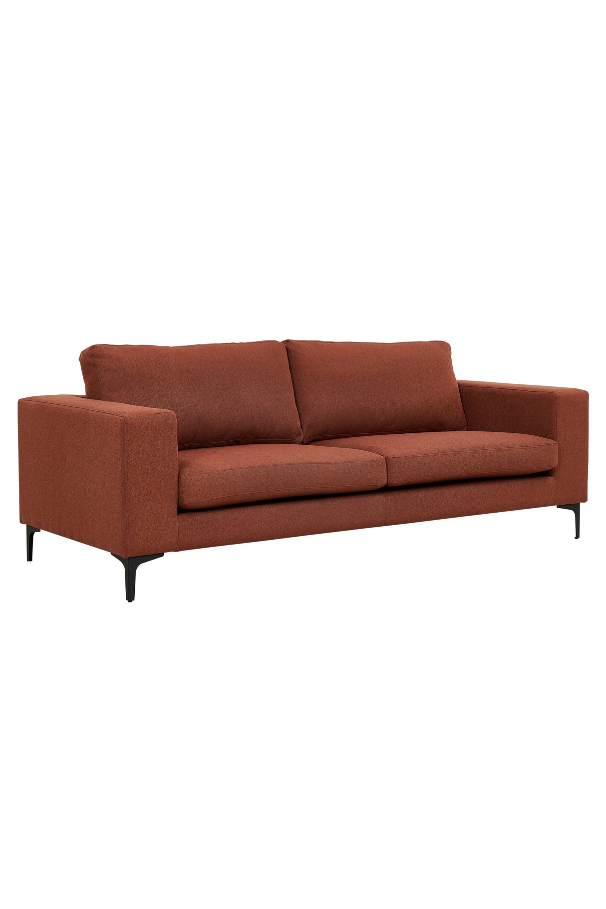 Bolero 3 - Sitzer Sofa - rot/Polyester - 3 - Sitzer Sofas - ALVAHOME