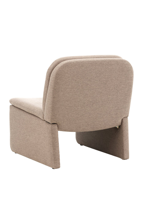 Bonn Sessel - braun/Polyester - Leinen - Sessel - ALVAHOME
