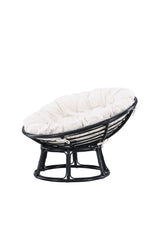 Bonnie Outdoor Lounge - Stuhl - schwarz/Rattan - Accent Chair - ALVAHOME