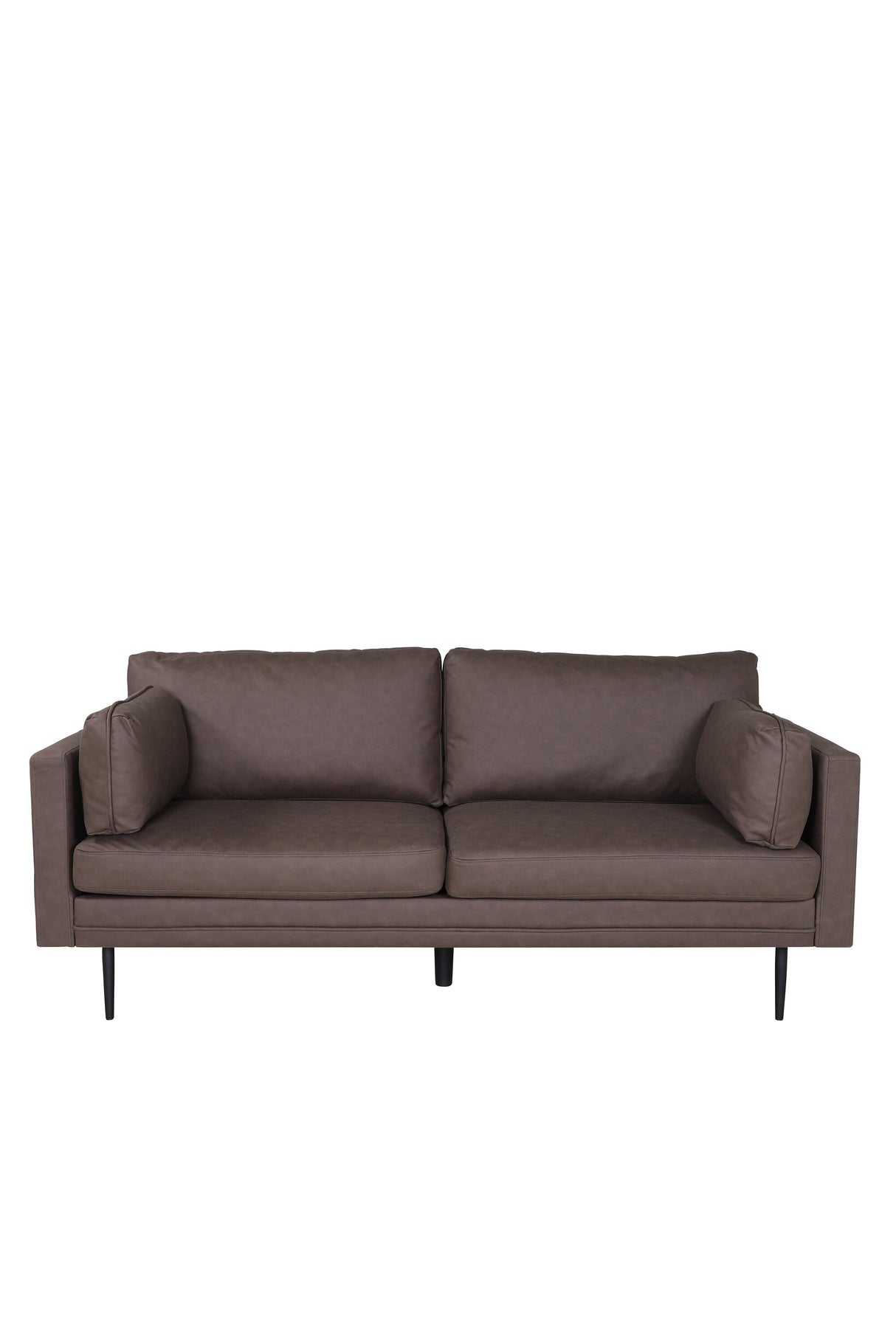 Boom 3 - Sitzer Sofa - braun/Mikrofaser - 3 - Sitzer Sofas - ALVAHOME