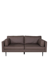 Boom 3 - Sitzer Sofa - braun/Mikrofaser - 3 - Sitzer Sofas - ALVAHOME