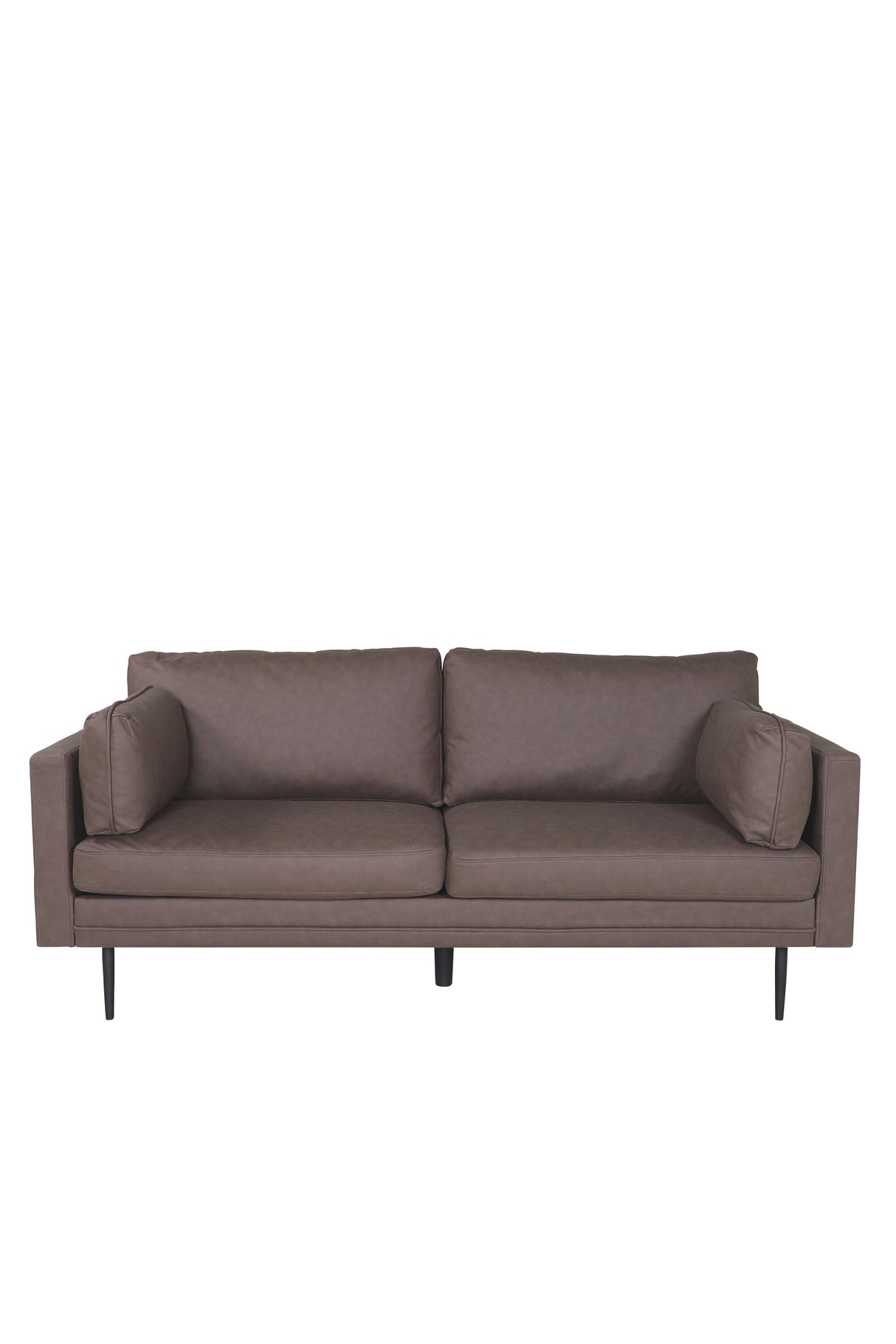 Boom 3 - Sitzer Sofa - braun/Mikrofaser - 3 - Sitzer Sofas - ALVAHOME