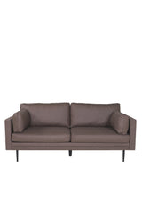 Boom 3 - Sitzer Sofa - braun/Mikrofaser - 3 - Sitzer Sofas - ALVAHOME