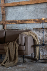 Boom 3 - Sitzer Sofa - braun/Mikrofaser - 3 - Sitzer Sofas - ALVAHOME