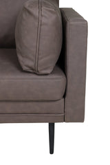 Boom 3 - Sitzer Sofa - braun/Mikrofaser - 3 - Sitzer Sofas - ALVAHOME